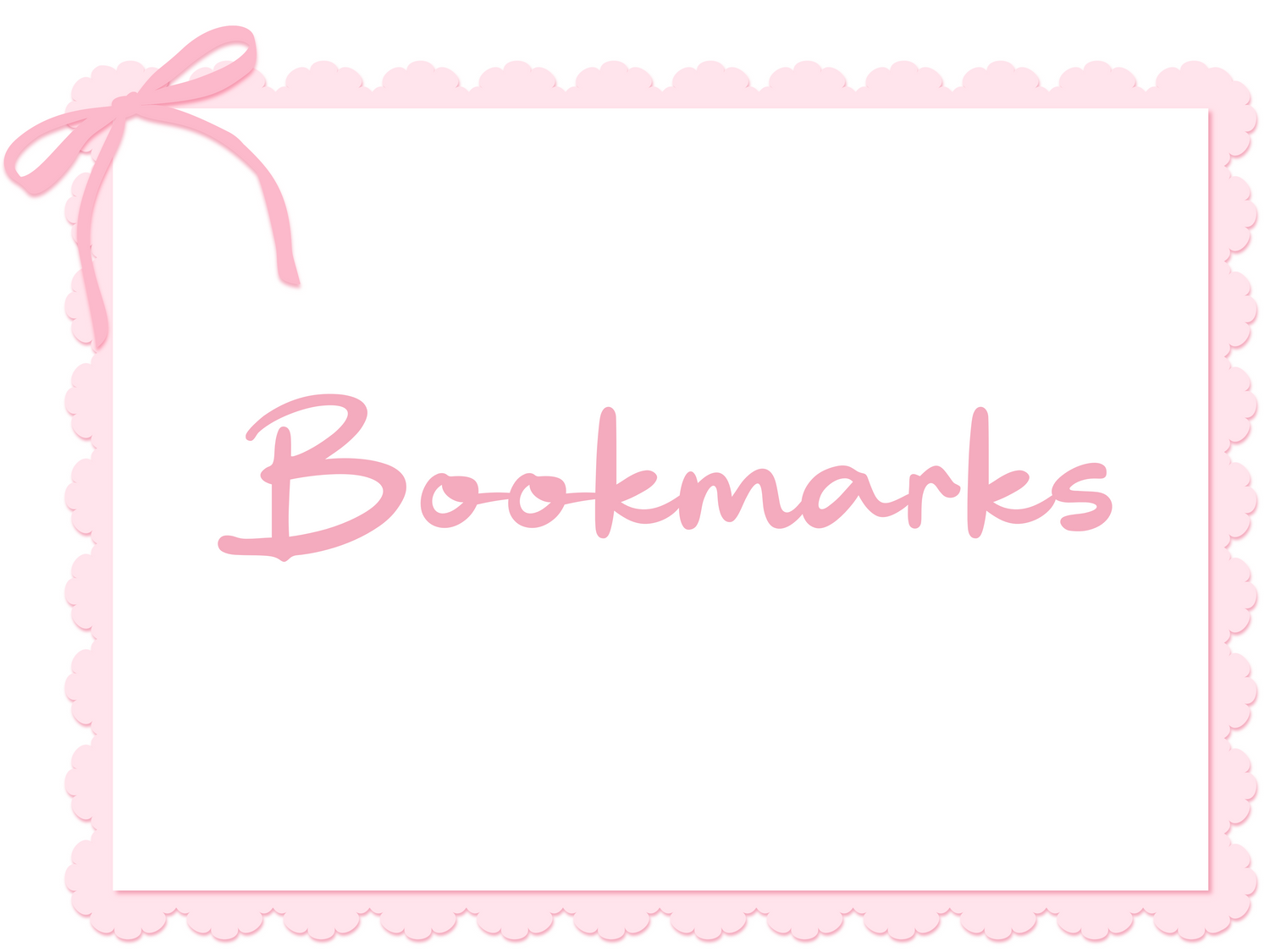 Bookmarks