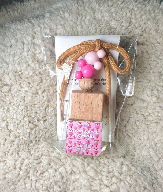 Strawberry & Cream Car Diffuser